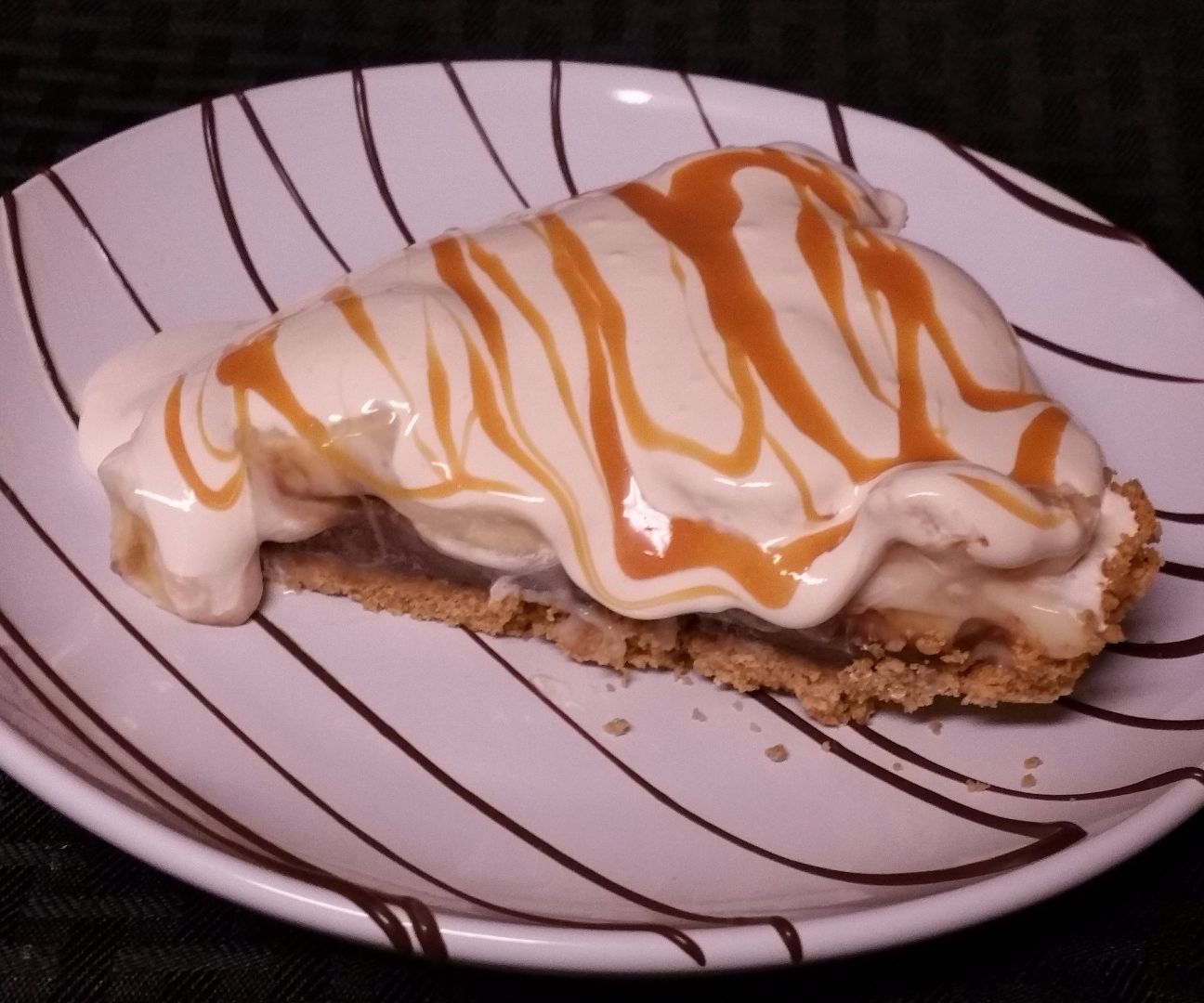 Chocolate Banana Caramel Pie 