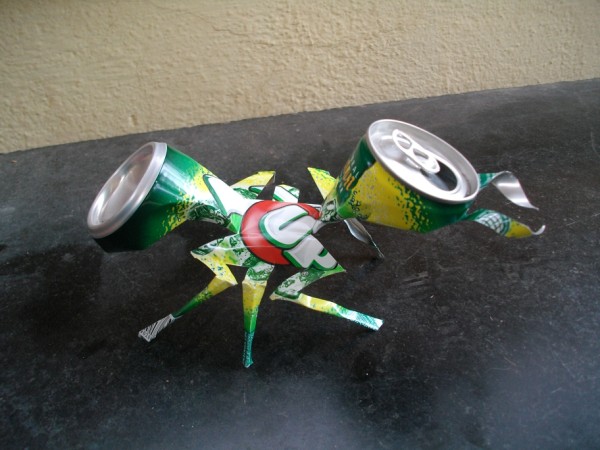 Aluminum Can Ant