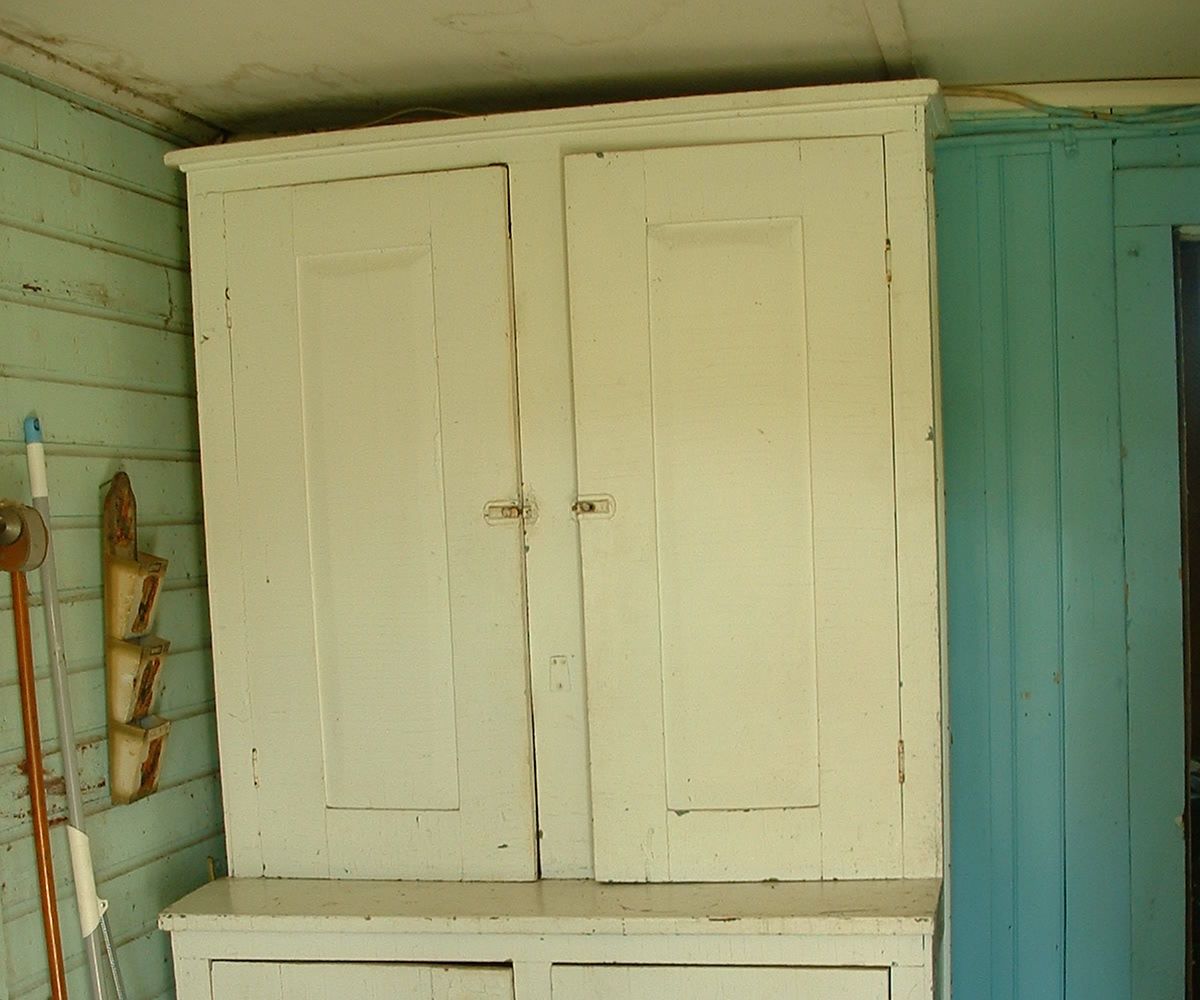 Making a Victorian Kitchen Cupboard Useful Again.