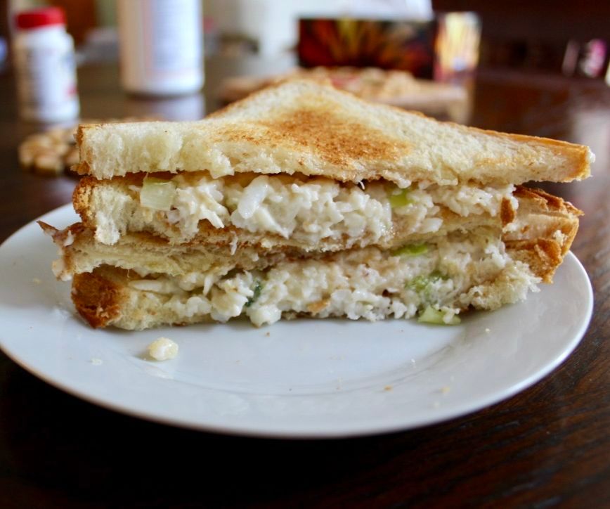 Fresh Homemade Basa Fish Salad