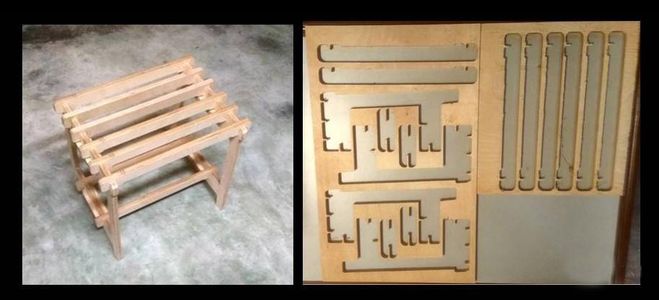     Make a Jigsaw Stool (plywood)