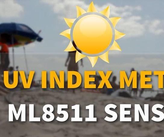 UV Index Meter Using the ML8511 ULTRAVIOLET Sensor Arduino