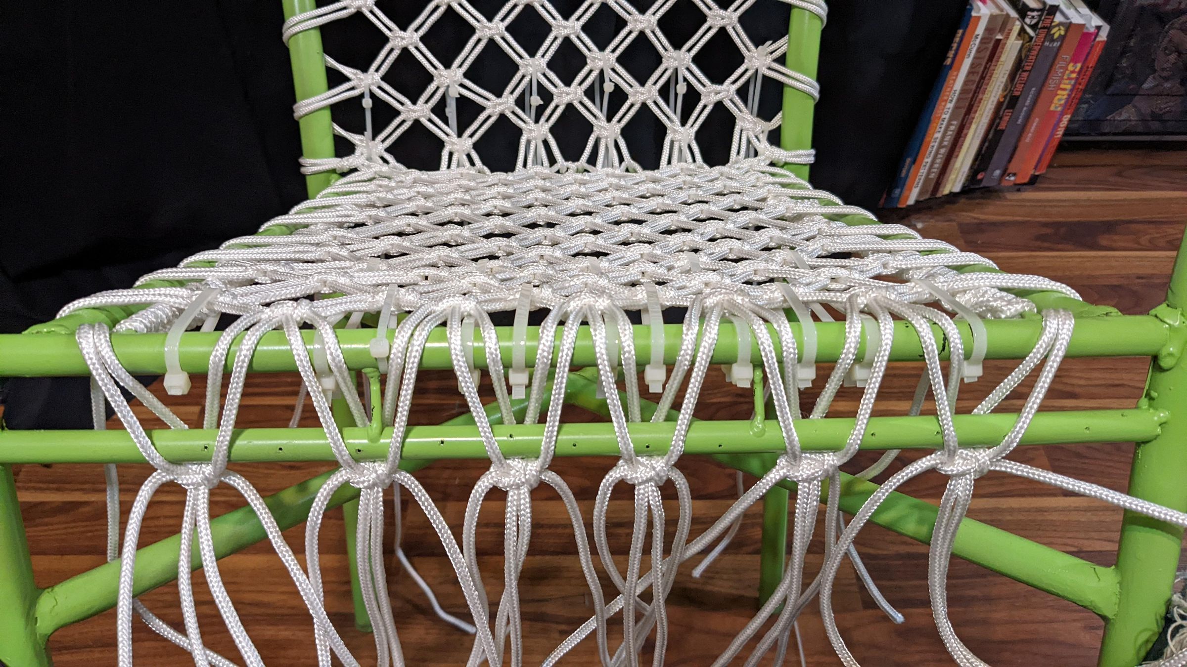 Upcycled Macrame Chair : 12 Steps (with Pictures) - Instructables
