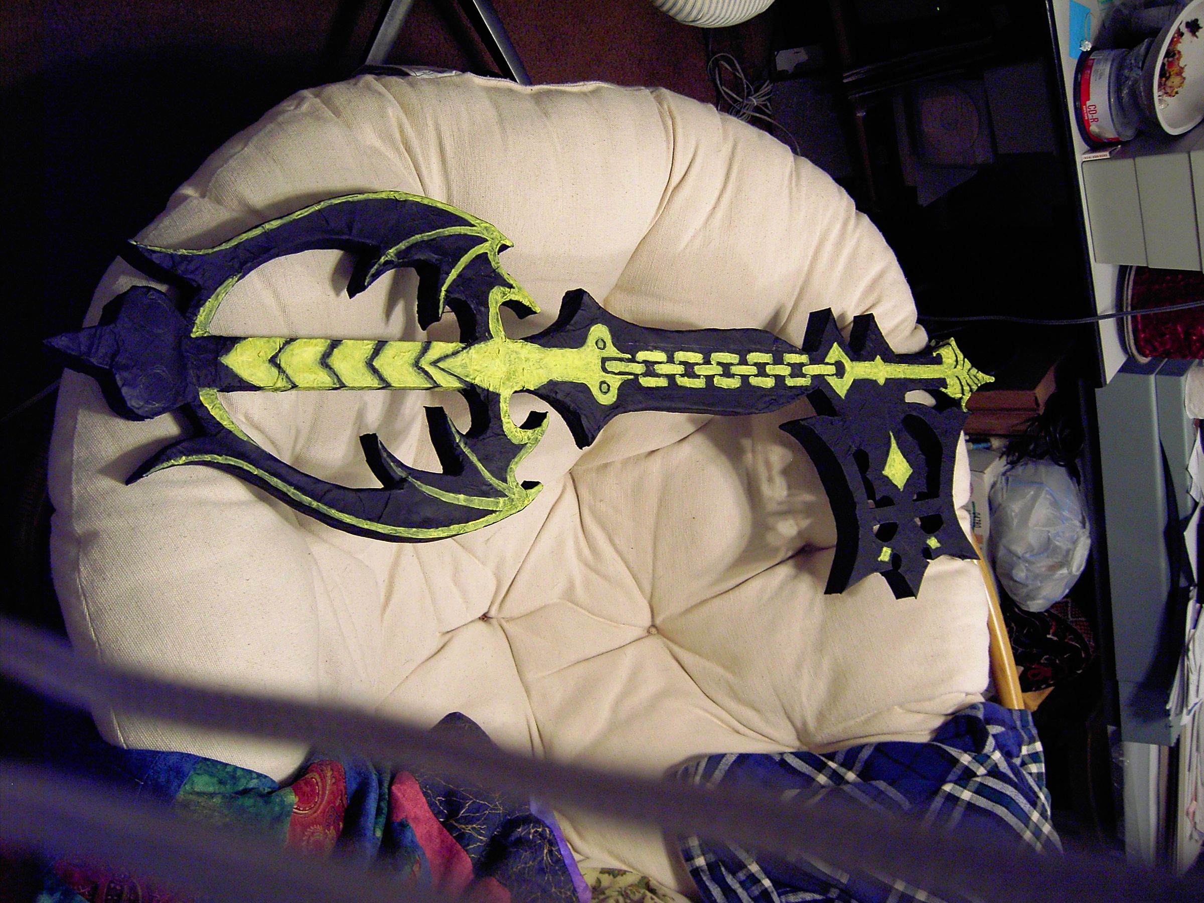 Oblivion Keyblade Prop - Kingdom Hearts : 3 Steps (with Pictures ...
