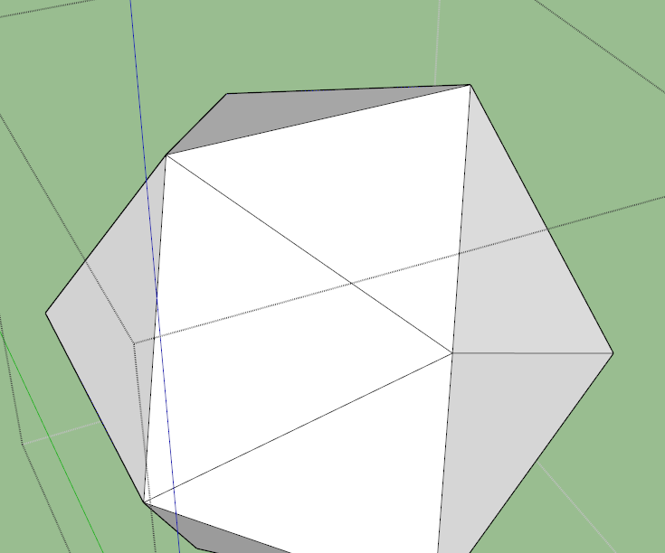 Sketchup  - Creating a 20 Sided Dice/Icosahedron