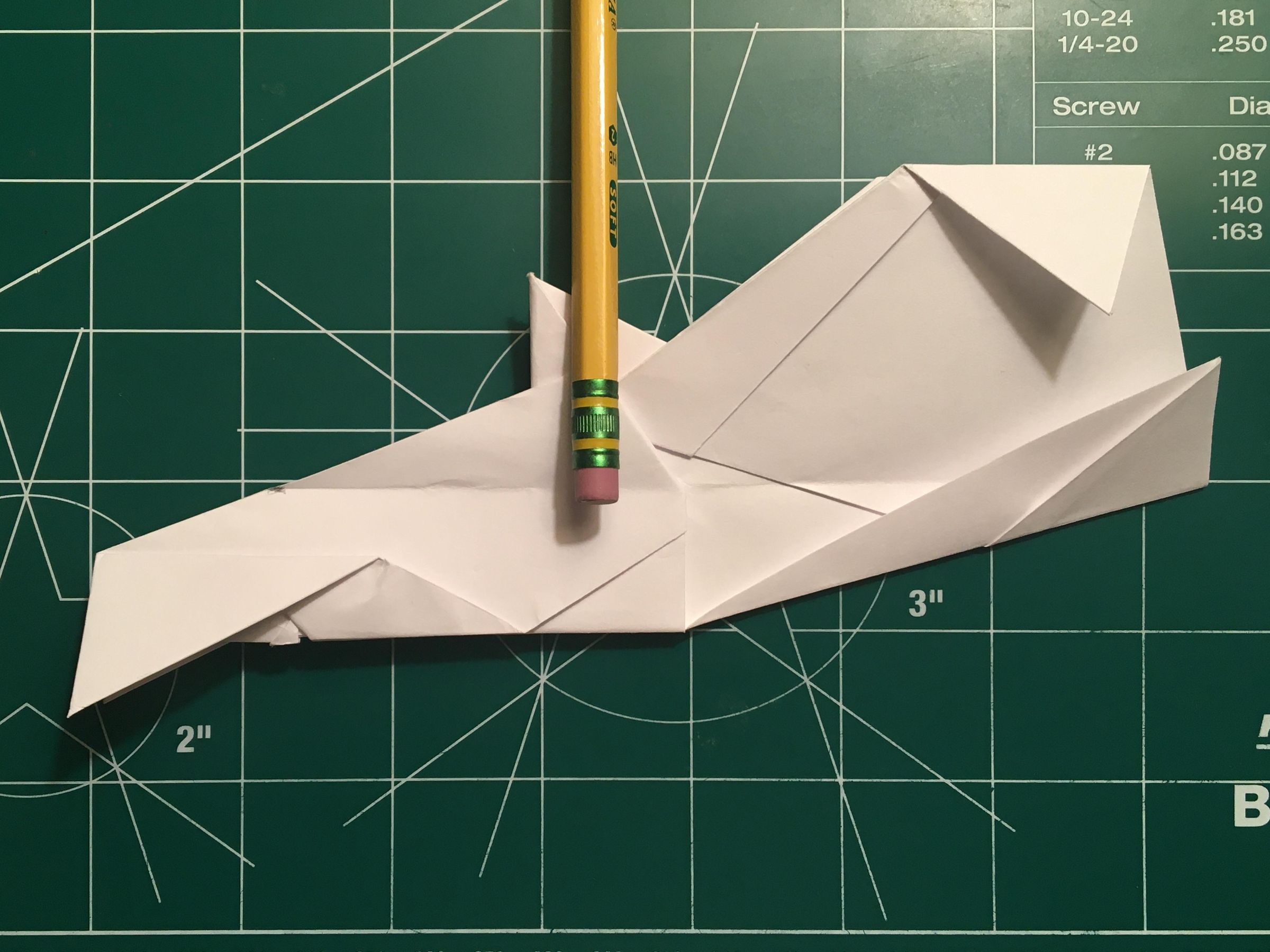 How to Make the Venom Paper Airplane : 9 Steps - Instructables