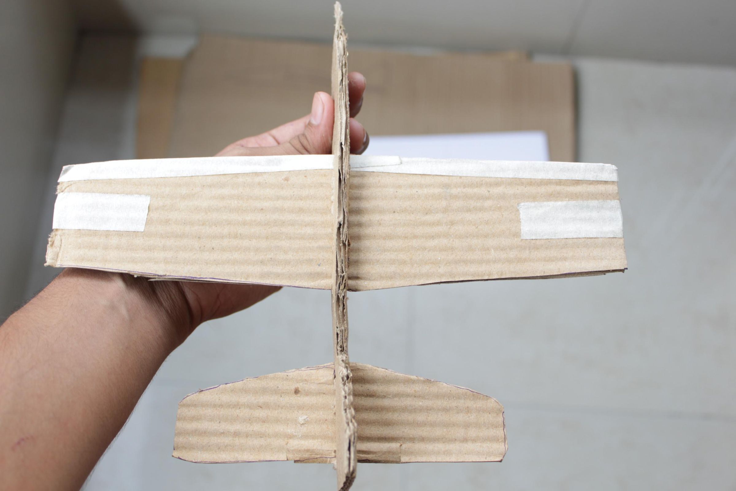 Cardboard Glider 5 Steps (with Pictures) Instructables