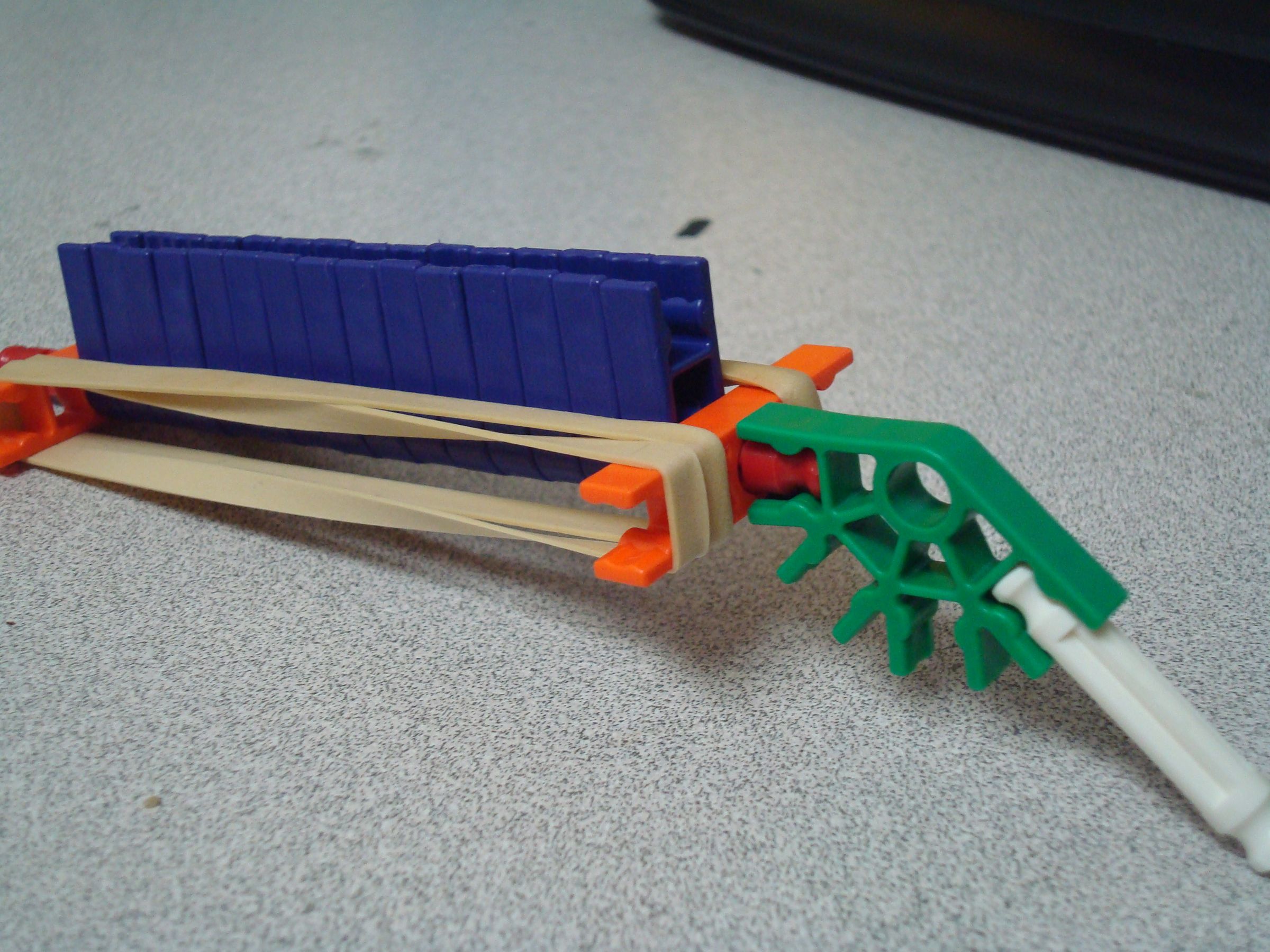 Knex grenade w/ safety pin