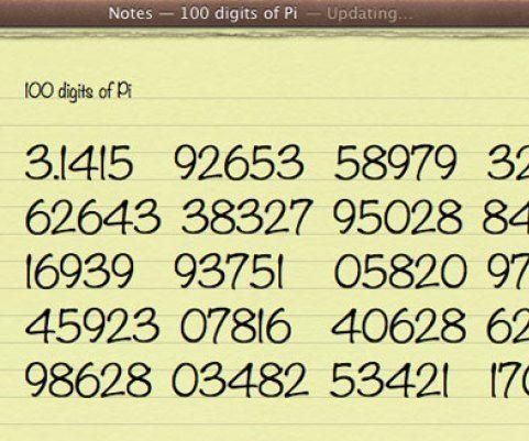 How to Memorize the First 100 Digits of Pi in Under 30 Days