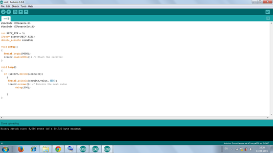 Remote Controlled Robot Using Arduino and T.V. Remote : 11 Steps ...