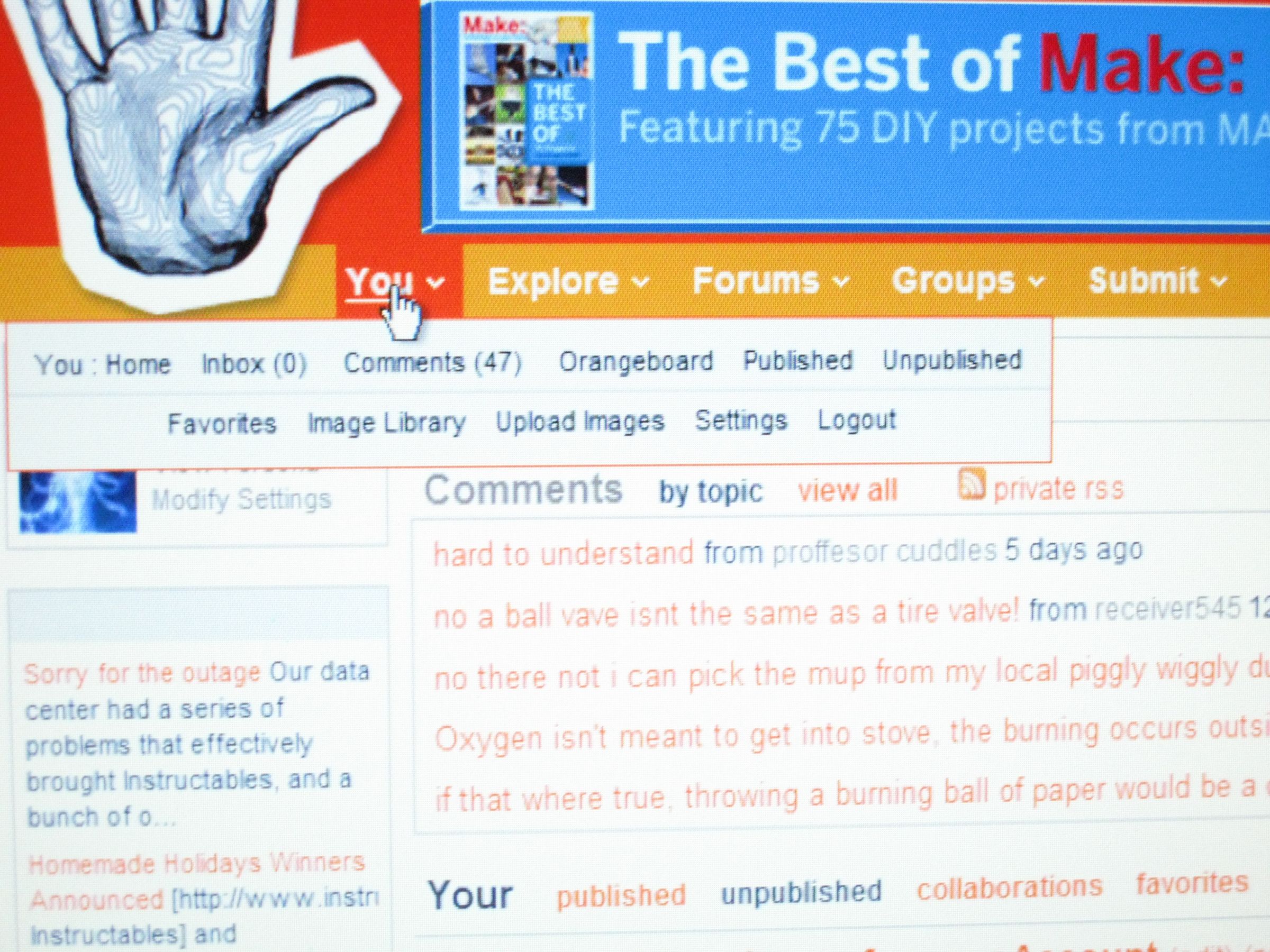 Put an Image for Your Account