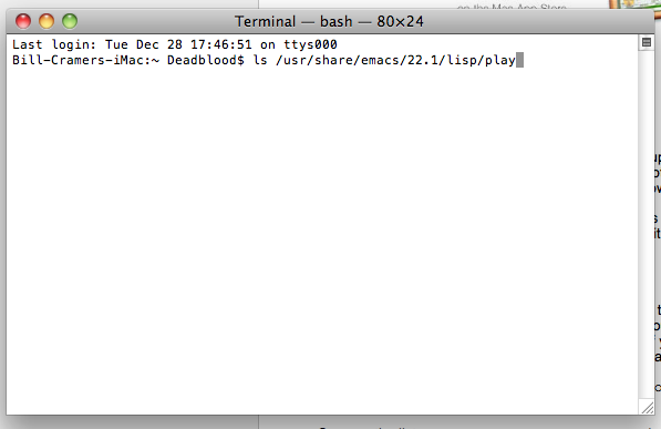 How to play games in mac terminal