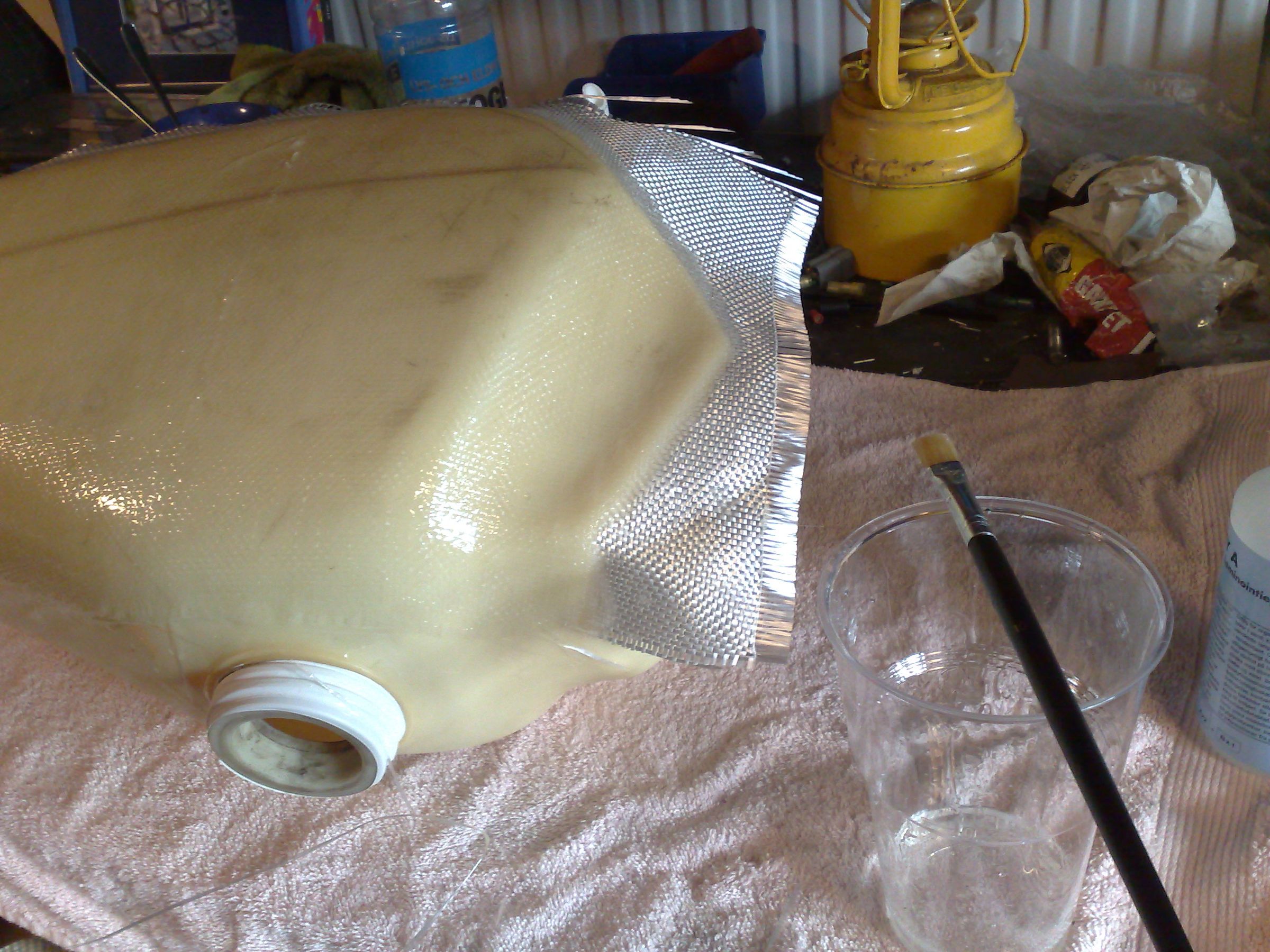 Paint Your Motorcycle Plastic Tank and Make Decals Stick 4 Steps