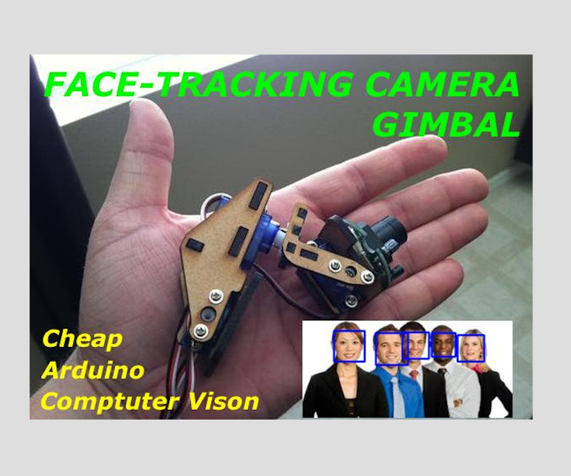 Face Tracking Pan-Tilt Camera