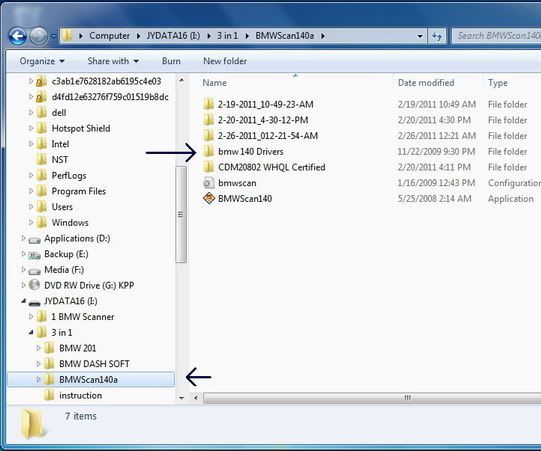 How to Install BMW Scanner Pa-soft 1.4.0 on Win7 32bit