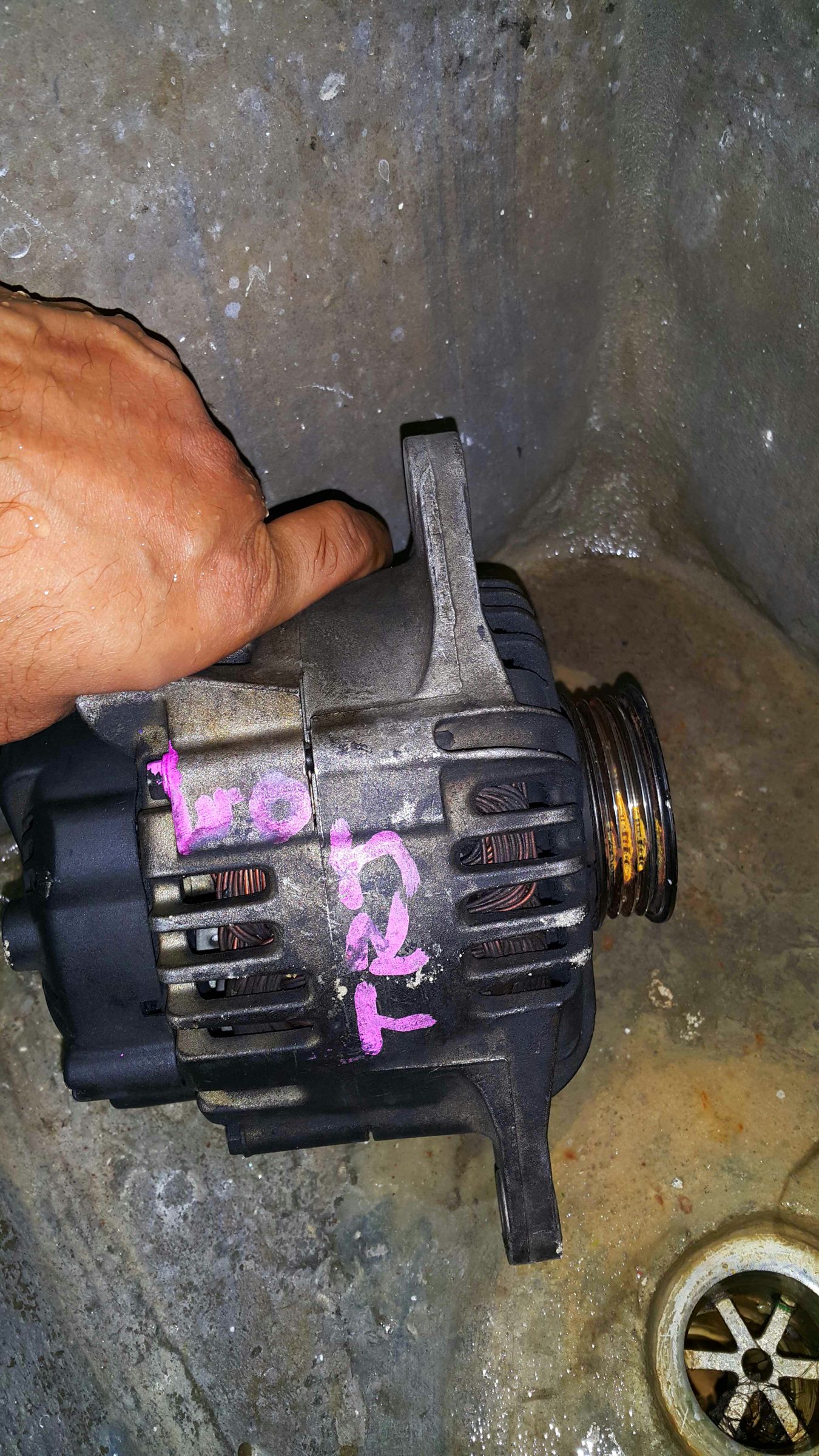 Preserving a Spare Alternator. 
