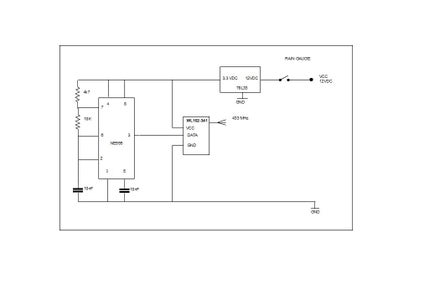 The 433 MHz Transmitter