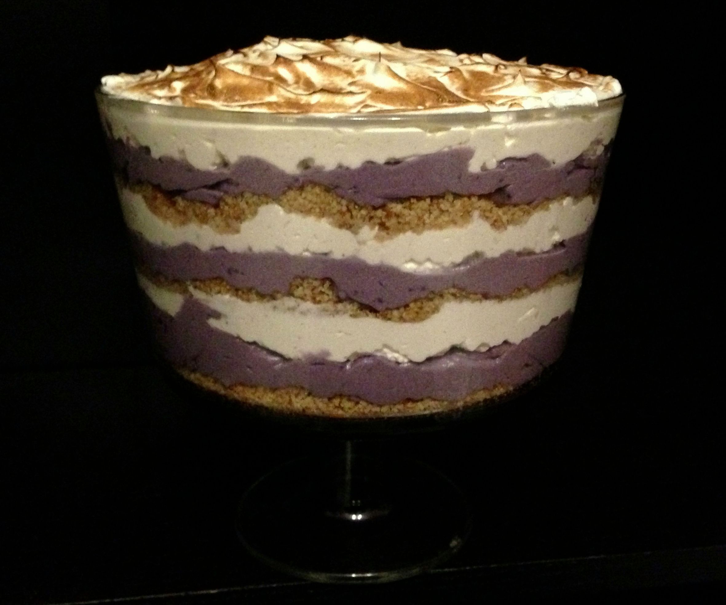 Purple Sweet Potato Parfait