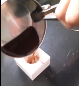 Melting Wax & Pouring Into Mould