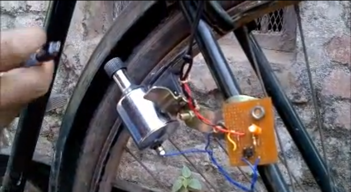 Pedal Powered Mobile Charger