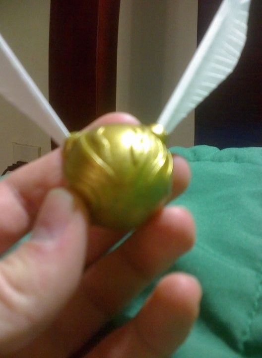 Cold Porcelain Golden Snitch and Snitged