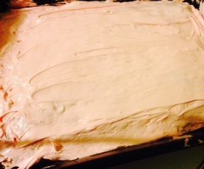 Making a Strawberry Cake 