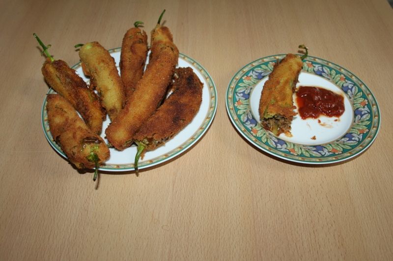 Minced Meat Capsicum