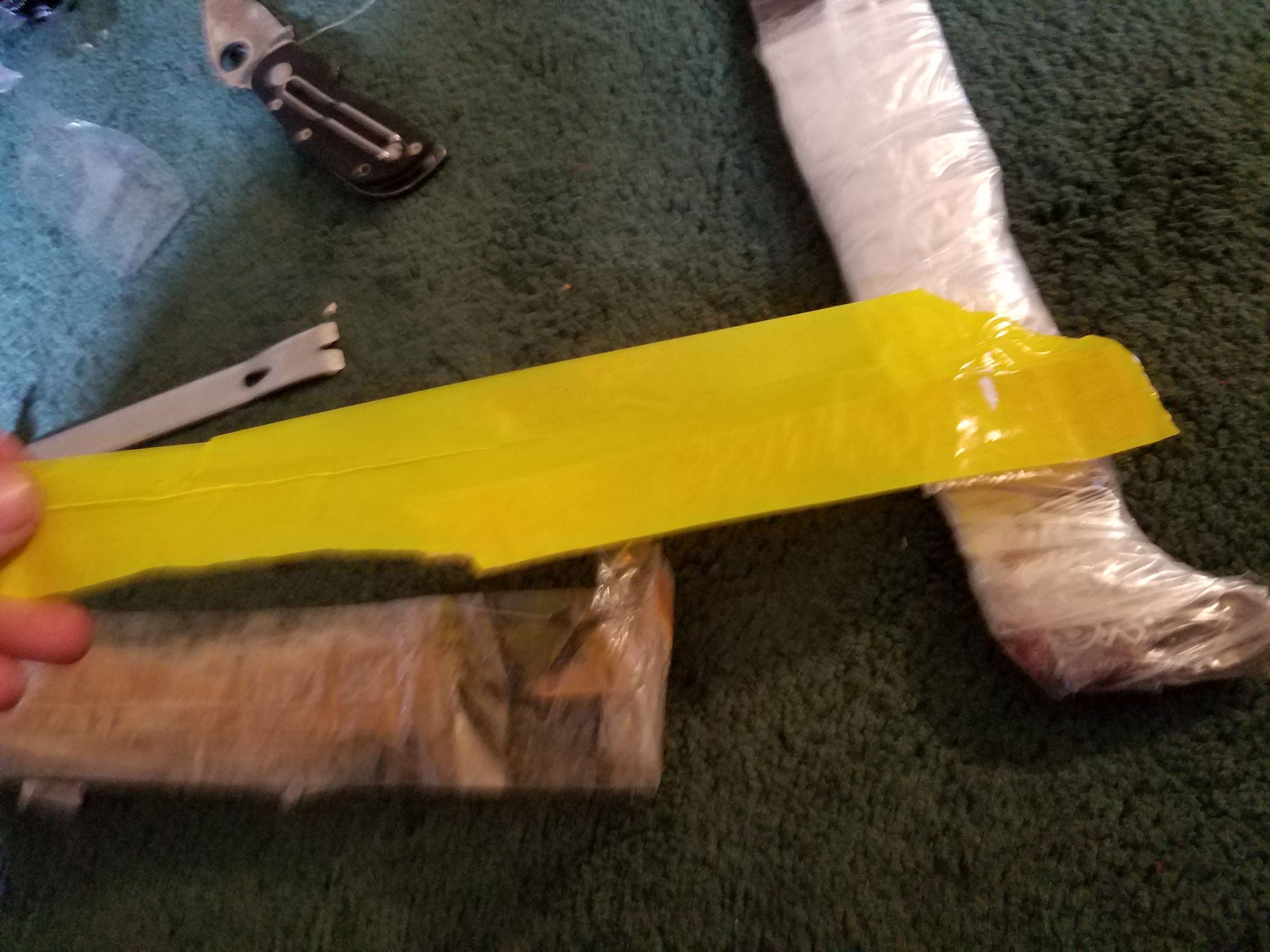 Machete Handle From Plastic Scrap and Paracord 8 Steps Instructables