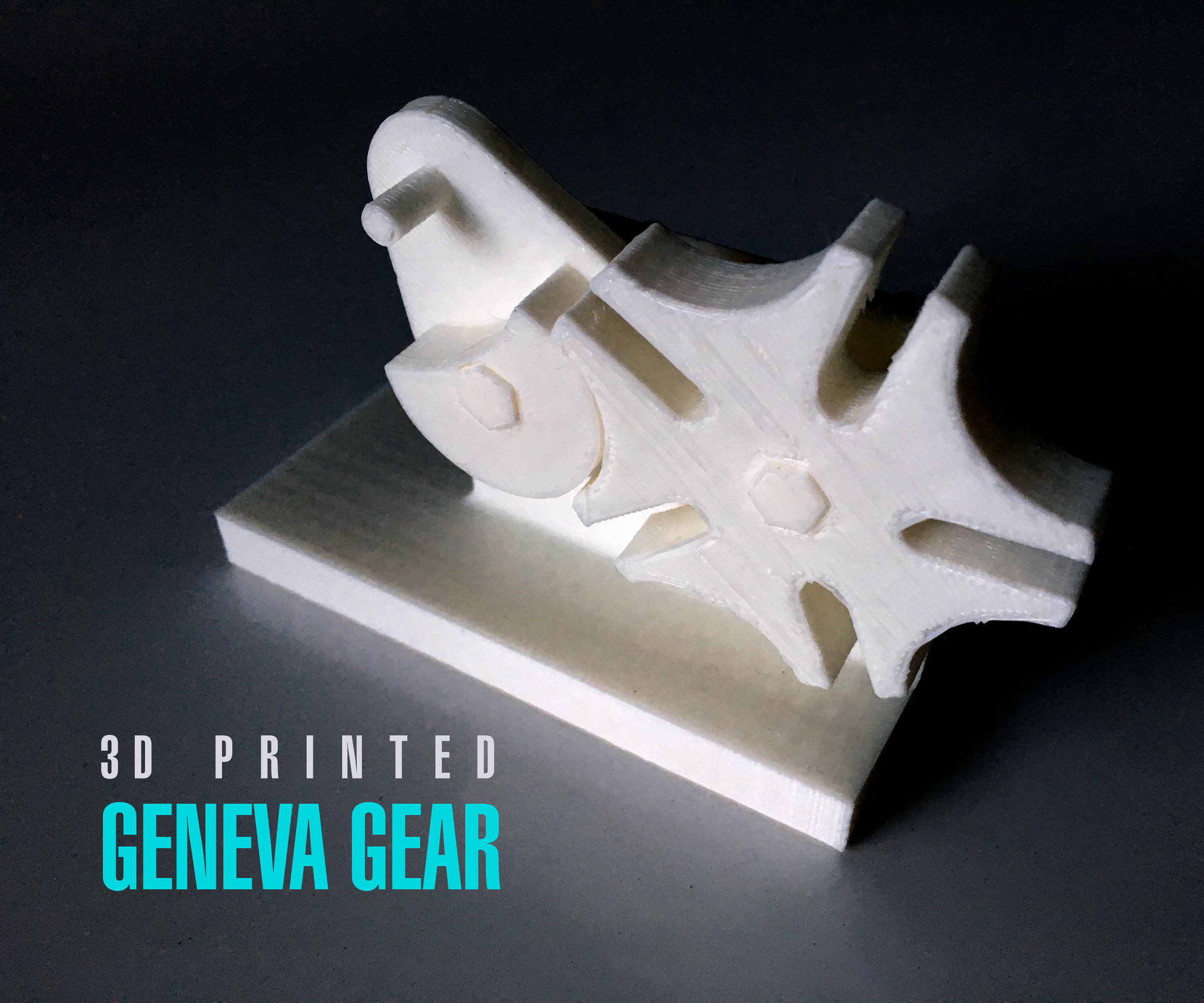 3D Printed Geneva Gear 