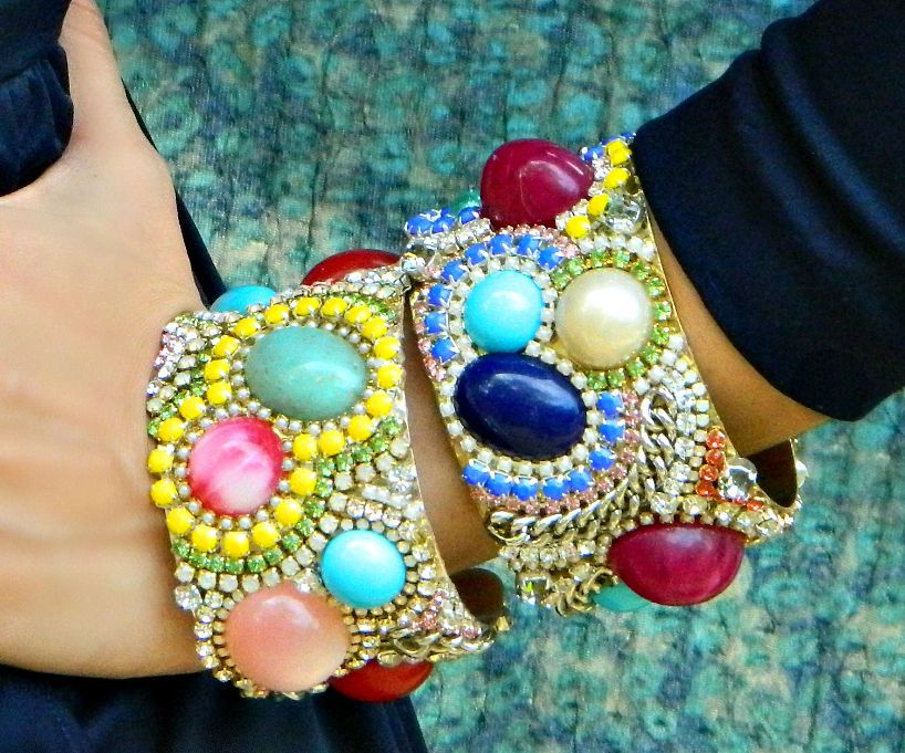 Rhinestone Boho Cuffs