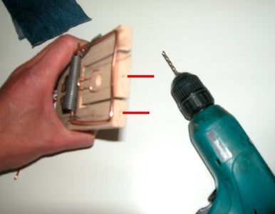 (optional) Pre-drill Holes