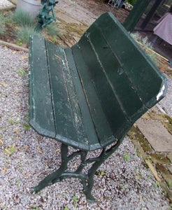 Vintage School Desk Restoration Conversion to Bench (Decades to Make)