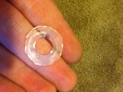 Making a Plastic Washer