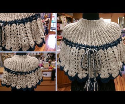 How to Crochet Cape (Mantella All'uncinetto)