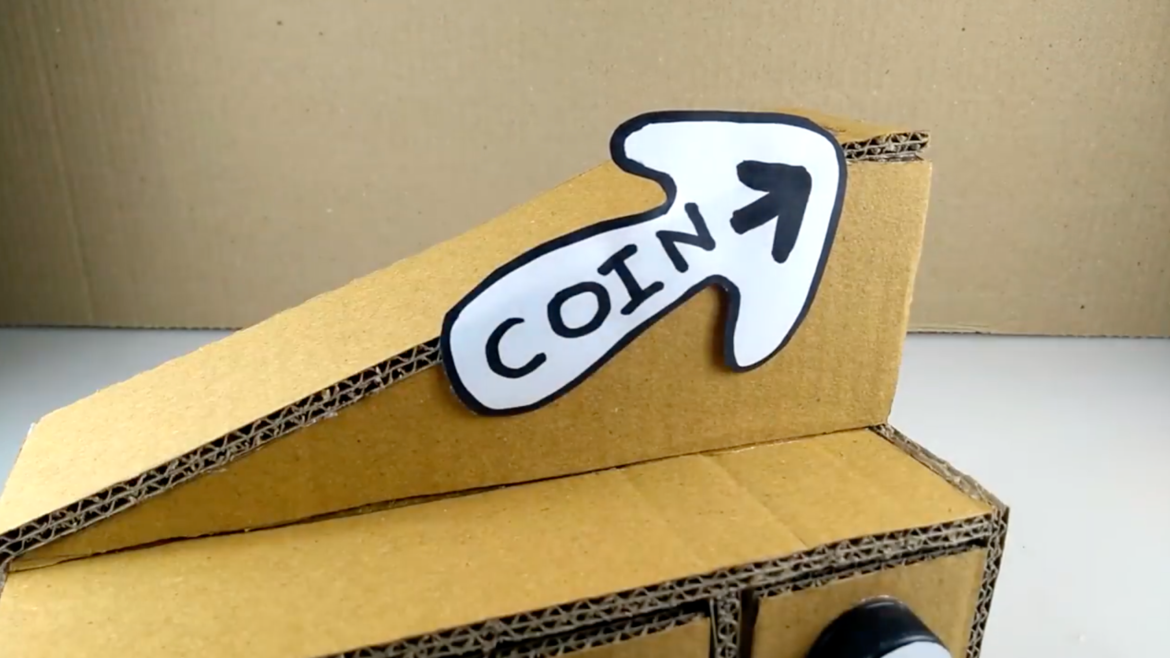 How to Make Coin Sorting Piggy Bank Machine From Cardboard DIY at Home