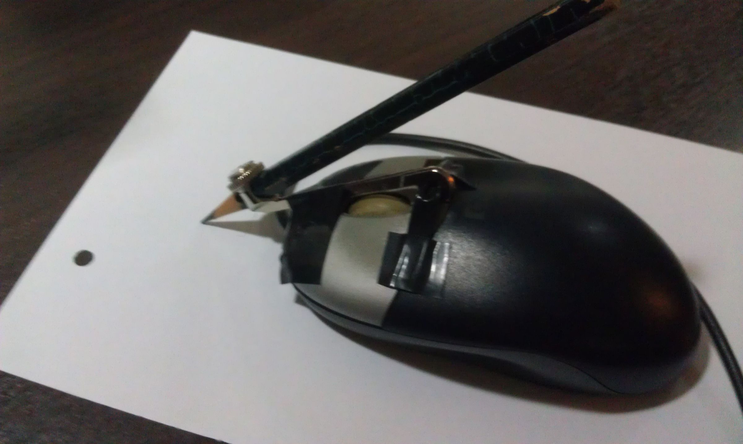 Mouse-Pencil (Chindogu Challenge)