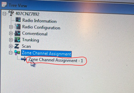 Inside Zone Chanel Assignment