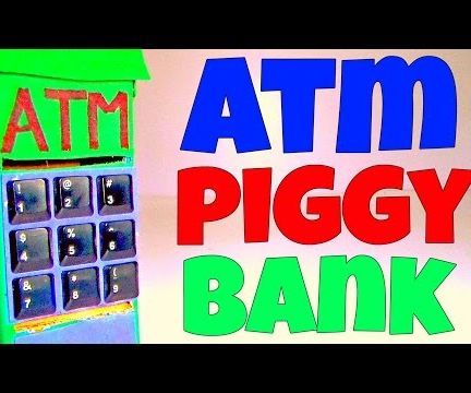 How to Make ATM Piggy Bank for Kids -- Life Hacks for Kids