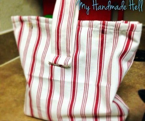 DIY Lined Lunch Bag