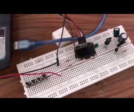 Battery Percentage Check Oled Display Useing Arduino