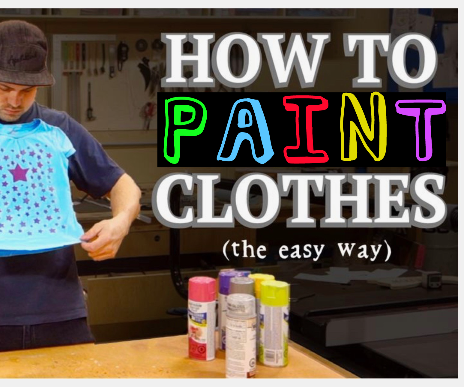 How to Paint Clothes