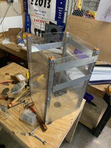 Make Holes in the Metal Tubing & Polycarbonate Sheets