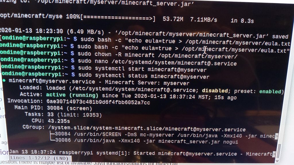 Raspberry Pi 5 Minecraft Server : 19 Steps (with Pictures) - Instructables