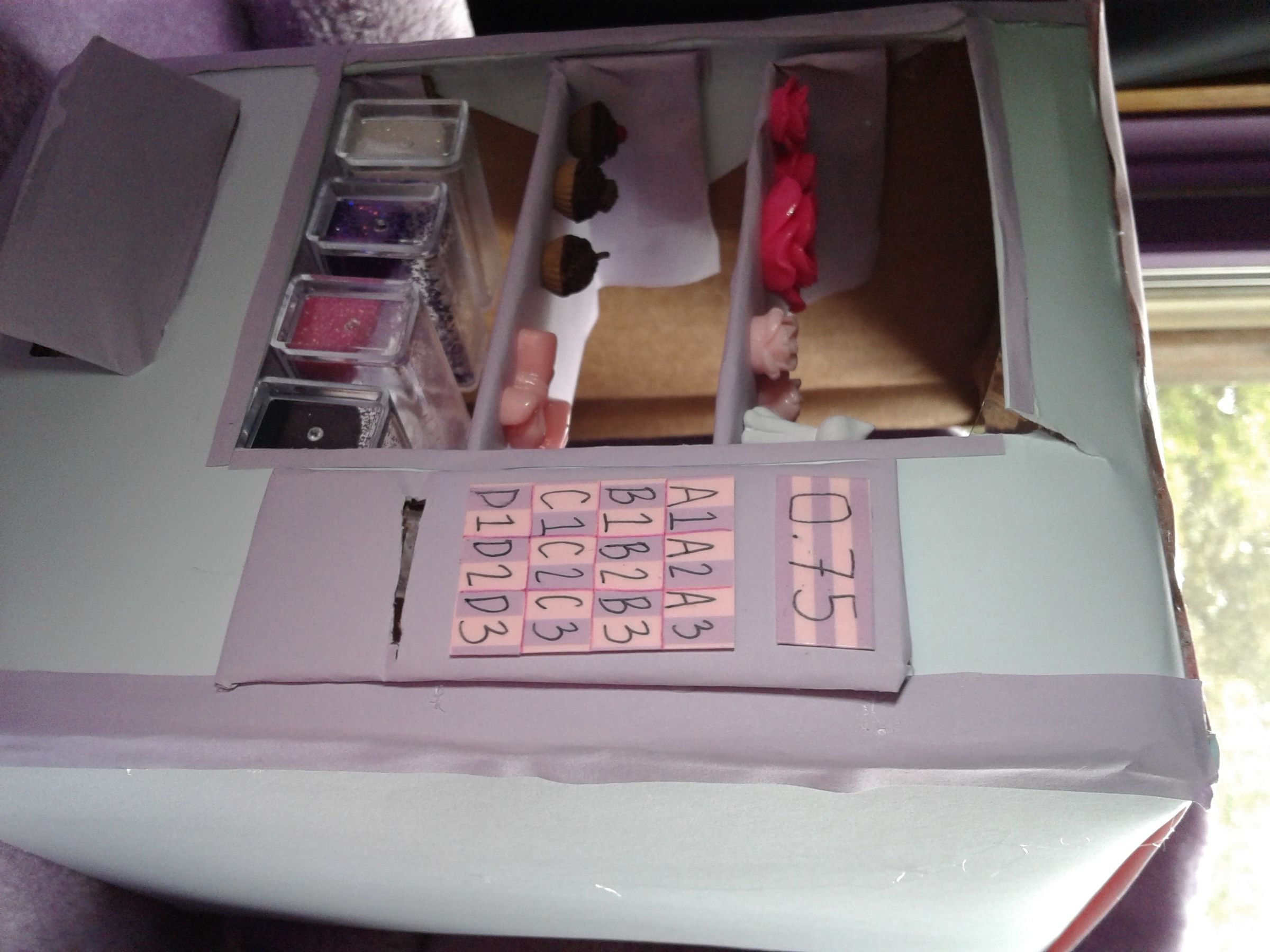 DIY Cardboard Vending Machine Coin Bank 10 Steps Instructables