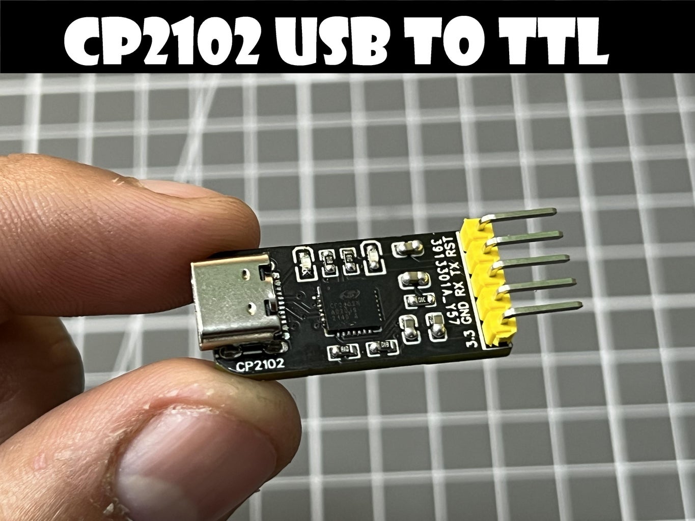 USB TO UART CONVERTER !! the CP2102 : 8 Steps - Instructables