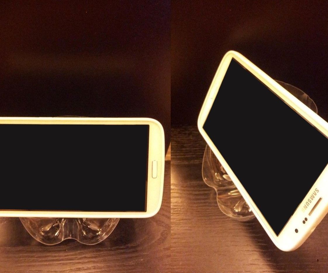 Bottle Bottom Phone Stand