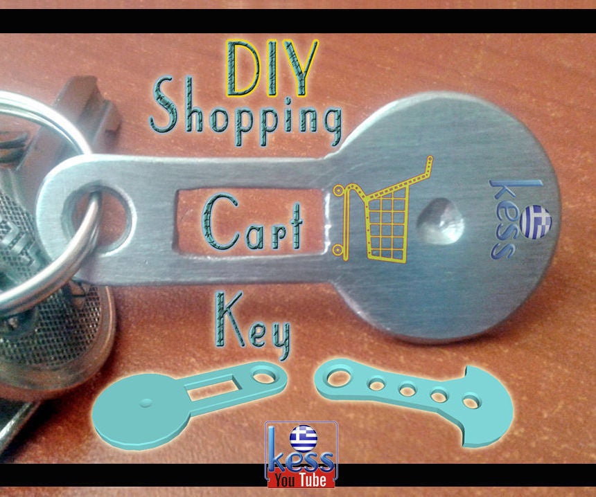 DIY Shopping Carts Key 3 Steps Instructables