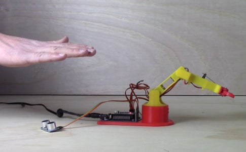 Control Arduino Robot Arm With Ultrasonic Sensor : 4 Steps - Instructables