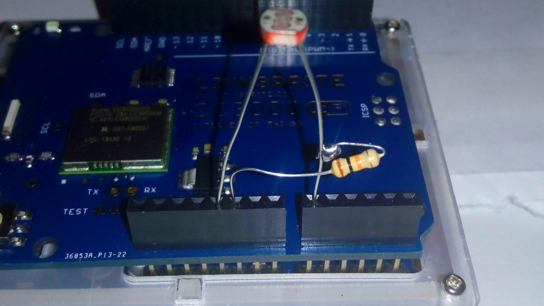 Simple Arduino Photocell Circuit and Data Logging 