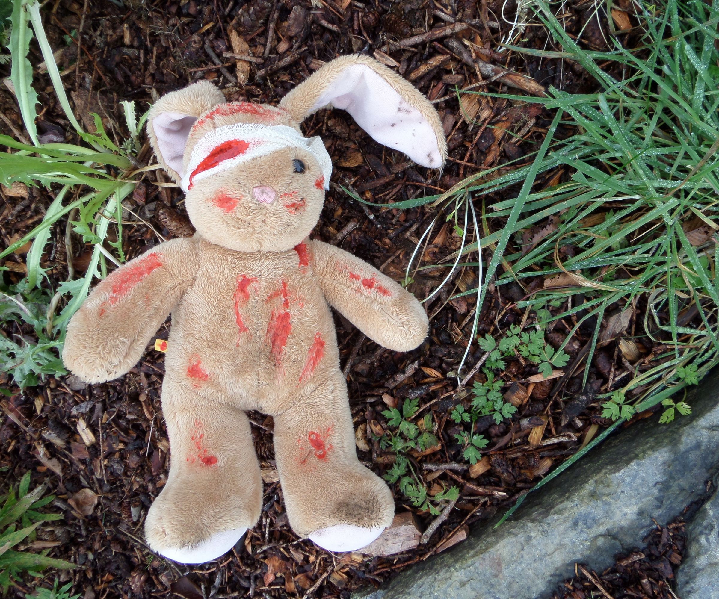 Teddy halloween prop